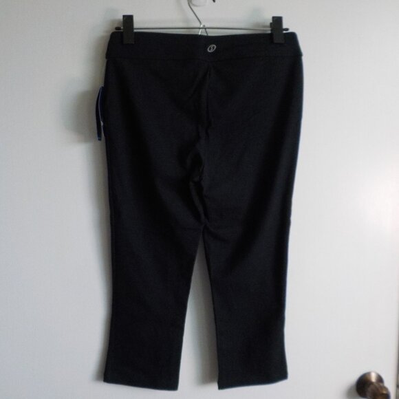Spalding Yoga Pants Women Size Medium Black - Picture 3 of 3